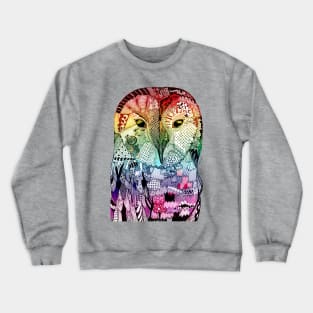 Wise Owl - Multicolor Version Crewneck Sweatshirt